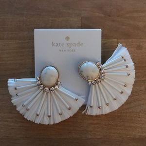 Kate Spade Fan Earrings